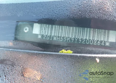 2000 Chevrolet Impala Ls z USA, uszkodzony, nr VIN 2G1WH55K9Y9200864